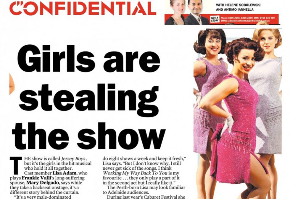 Kat Hoyos featured in the Confidential Magazine